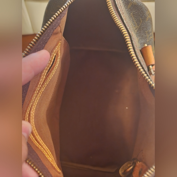 Louis Vuitton Speedy Shoulder Bag 30 Brown Canvas Lock And Key - Picture 8 of 11